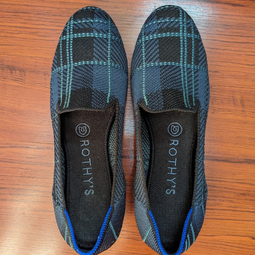 Rothy's Black and Navy Loafer Size 8 - Picture 5 of 5